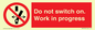 PM5793: Do not switch on. Work in progress
