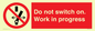 PM5793: Do not switch on. Work in progress