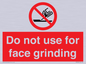 PM7646: Do not use for face grinding