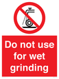 PM7647: Do not use for wet grinding