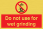 PM7647: Do not use for wet grinding