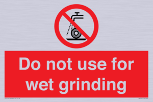 PM7647: Do not use for wet grinding