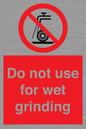 PM7647: Do not use for wet grinding