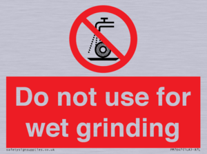 PM7647: Do not use for wet grinding