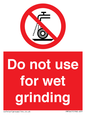 PM7647: Do not use for wet grinding
