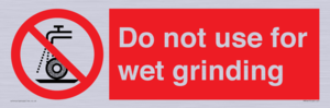 PM7647: Do not use for wet grinding