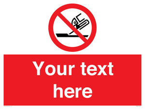 PM7664: Custom prohibition Do not use for face grinding