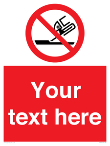 PM7664: Custom prohibition Do not use for face grinding