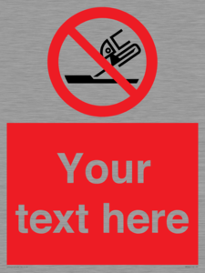 PM7664: Custom prohibition Do not use for face grinding