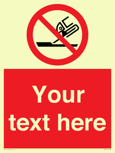 PM7664: Custom prohibition Do not use for face grinding