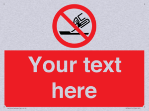 PM7664: Custom prohibition Do not use for face grinding