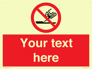 PM7664: Custom prohibition Do not use for face grinding