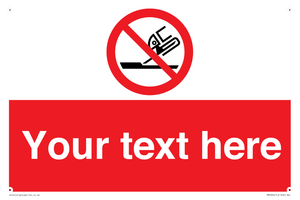 PM7664: Custom prohibition Do not use for face grinding