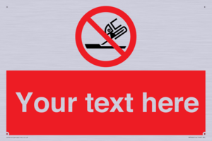 PM7664: Custom prohibition Do not use for face grinding