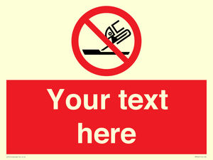 PM7664: Custom prohibition Do not use for face grinding