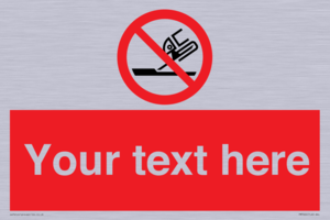 PM7664: Custom prohibition Do not use for face grinding