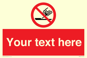 PM7664: Custom prohibition Do not use for face grinding