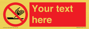PM7664: Custom prohibition Do not use for face grinding