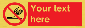 PM7664: Custom prohibition Do not use for face grinding