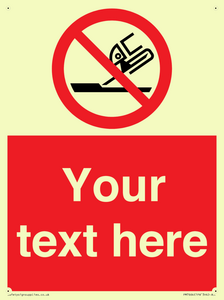 PM7664: Custom prohibition Do not use for face grinding