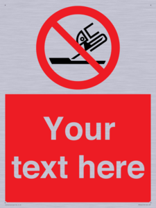 PM7664: Custom prohibition Do not use for face grinding