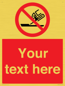 PM7664: Custom prohibition Do not use for face grinding