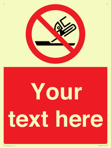 PM7664: Custom prohibition Do not use for face grinding