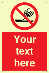 PM7664: Custom prohibition Do not use for face grinding