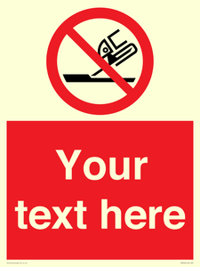 PM7664: Custom prohibition Do not use for face grinding