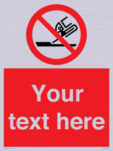 PM7664: Custom prohibition Do not use for face grinding