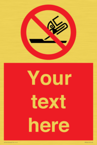 PM7664: Custom prohibition Do not use for face grinding