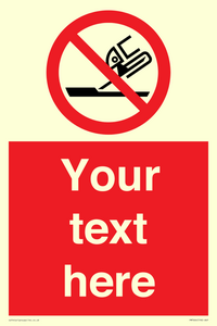 PM7664: Custom prohibition Do not use for face grinding