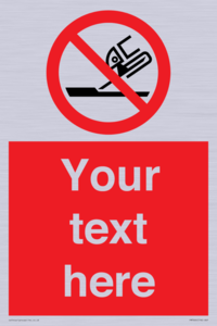 PM7664: Custom prohibition Do not use for face grinding