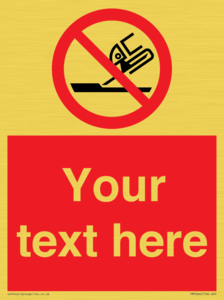 PM7664: Custom prohibition Do not use for face grinding