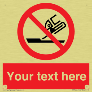 PM7664: Custom prohibition Do not use for face grinding