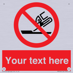 PM7664: Custom prohibition Do not use for face grinding