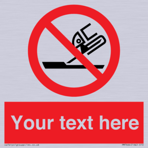 PM7664: Custom prohibition Do not use for face grinding