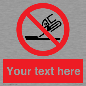 PM7664: Custom prohibition Do not use for face grinding