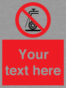 PM7665: Custom prohibition Do not use for wet grinding