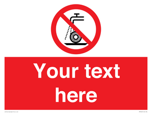 PM7665: Custom prohibition Do not use for wet grinding