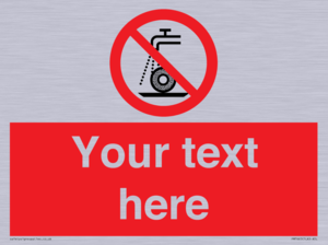 PM7665: Custom prohibition Do not use for wet grinding