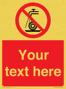 PM7665: Custom prohibition Do not use for wet grinding