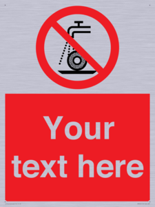 PM7665: Custom prohibition Do not use for wet grinding