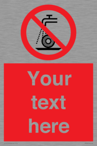 PM7665: Custom prohibition Do not use for wet grinding
