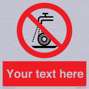 PM7665: Custom prohibition Do not use for wet grinding