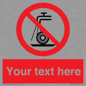 PM7665: Custom prohibition Do not use for wet grinding