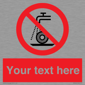PM7665: Custom prohibition Do not use for wet grinding