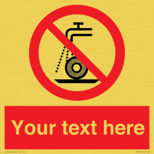 PM7665: Custom prohibition Do not use for wet grinding