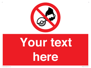 PM7666: Custom Do not use with hand held grinding machine