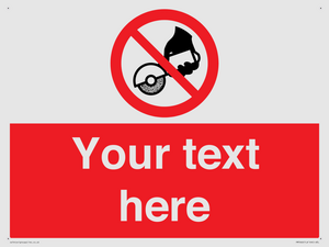 PM7666: Custom Do not use with hand held grinding machine